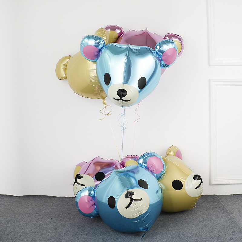 Birthday Bear Aluminum Film Party Balloons 1 Set display picture 5