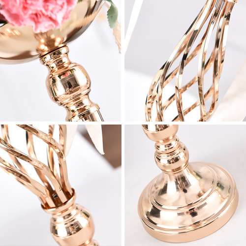 Wedding props runway path guide braid candlestick ornaments candlestick vase centerpiece wedding scene guest book decoration