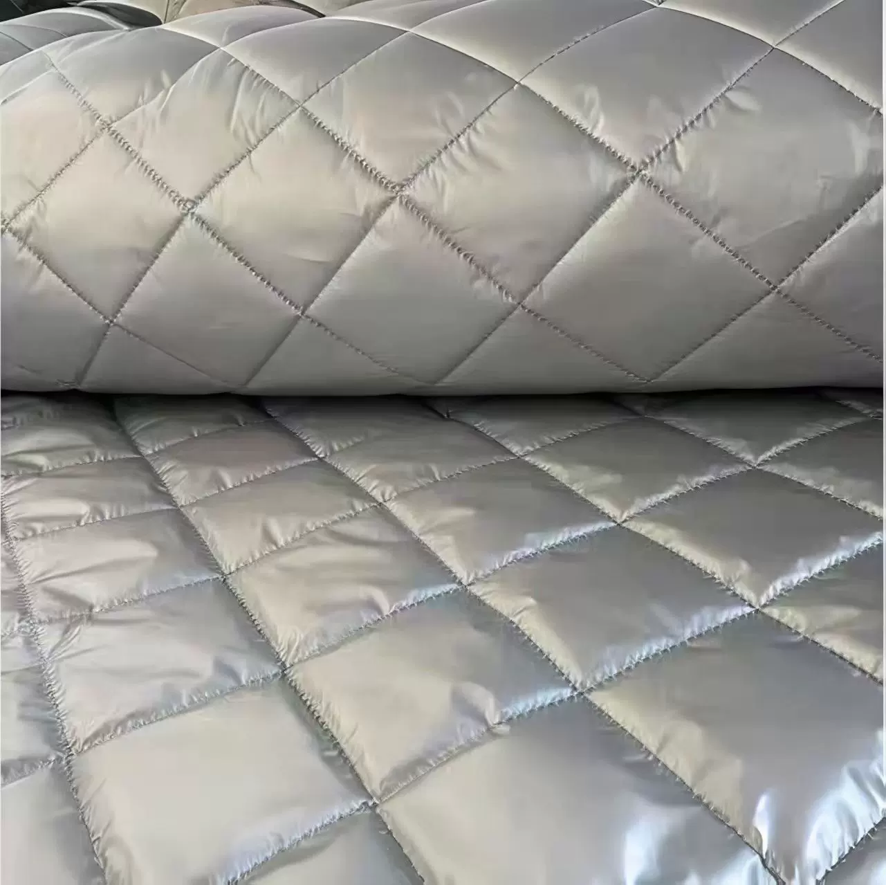 四季款防晒雪挡车衣夹棉布料复合面料双面保温通用三层复合材料