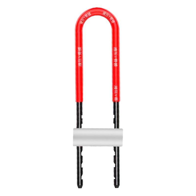 Cerradura en forma de U para puerta de vidrio genuina, cerradura de doble apertura para escaparate, cerradura antirrobo y anticorte, cerradura de embutir para uso en tiendas, cerradura para puerta de vidrio