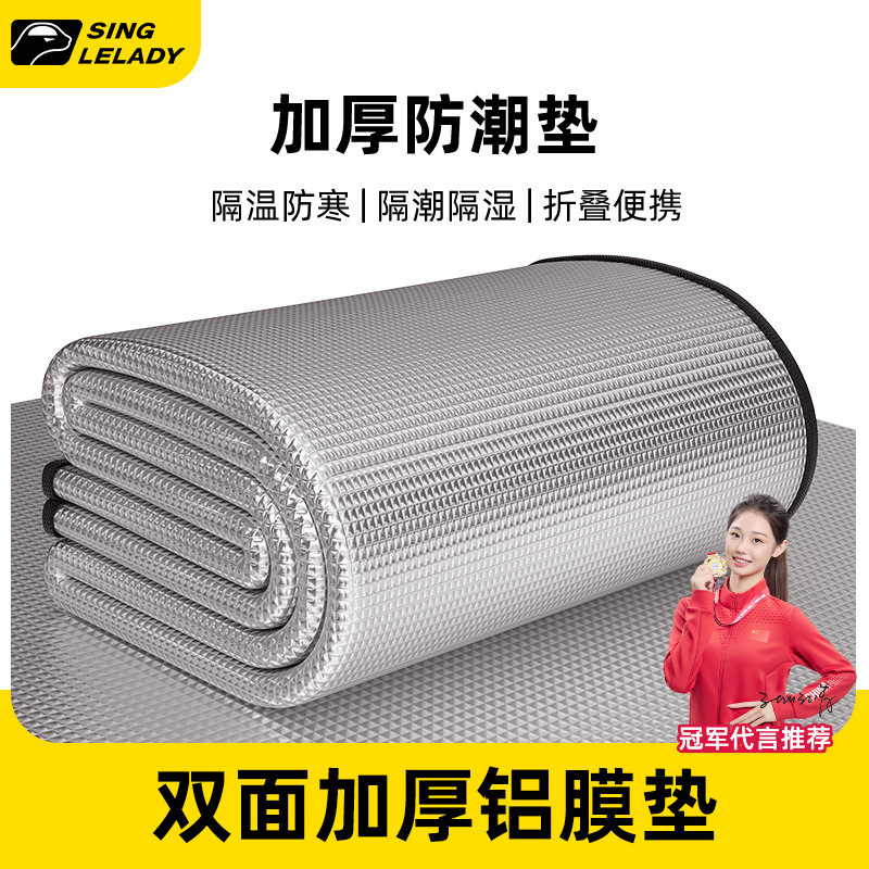 Moisture-Proof Mat, Thickeneded Outdoor Floor Mat, Camping Style Mat, Picnic Mat, Portable Waterproof Tent Mat, Lawn Floor Sleeping Mat