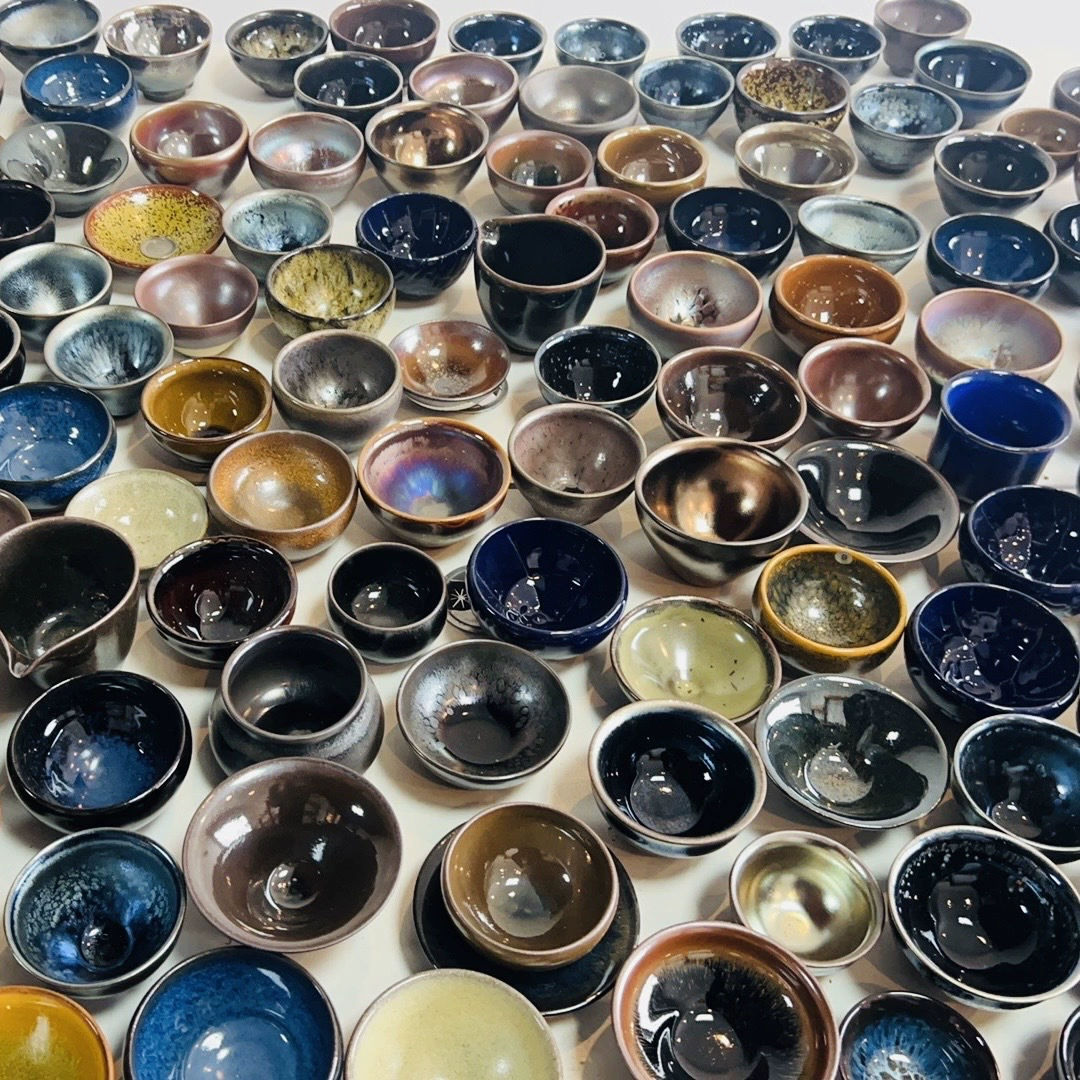 Слегка дефектная чашка для чая Jianyang Jian Kiln Jian Zhan, оригинальная минеральная и оригинальная глазурованная чашка для чая ручной работы, чайный сервиз хорошего цвета.