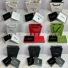 绿古家口红盒Y小金礼盒迪家包装盒礼袋阿玛唇密CH礼品袋大牌礼品