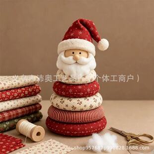 �羳��ƷDIY Christmas patchwork doll set�}�Qƴ���������b