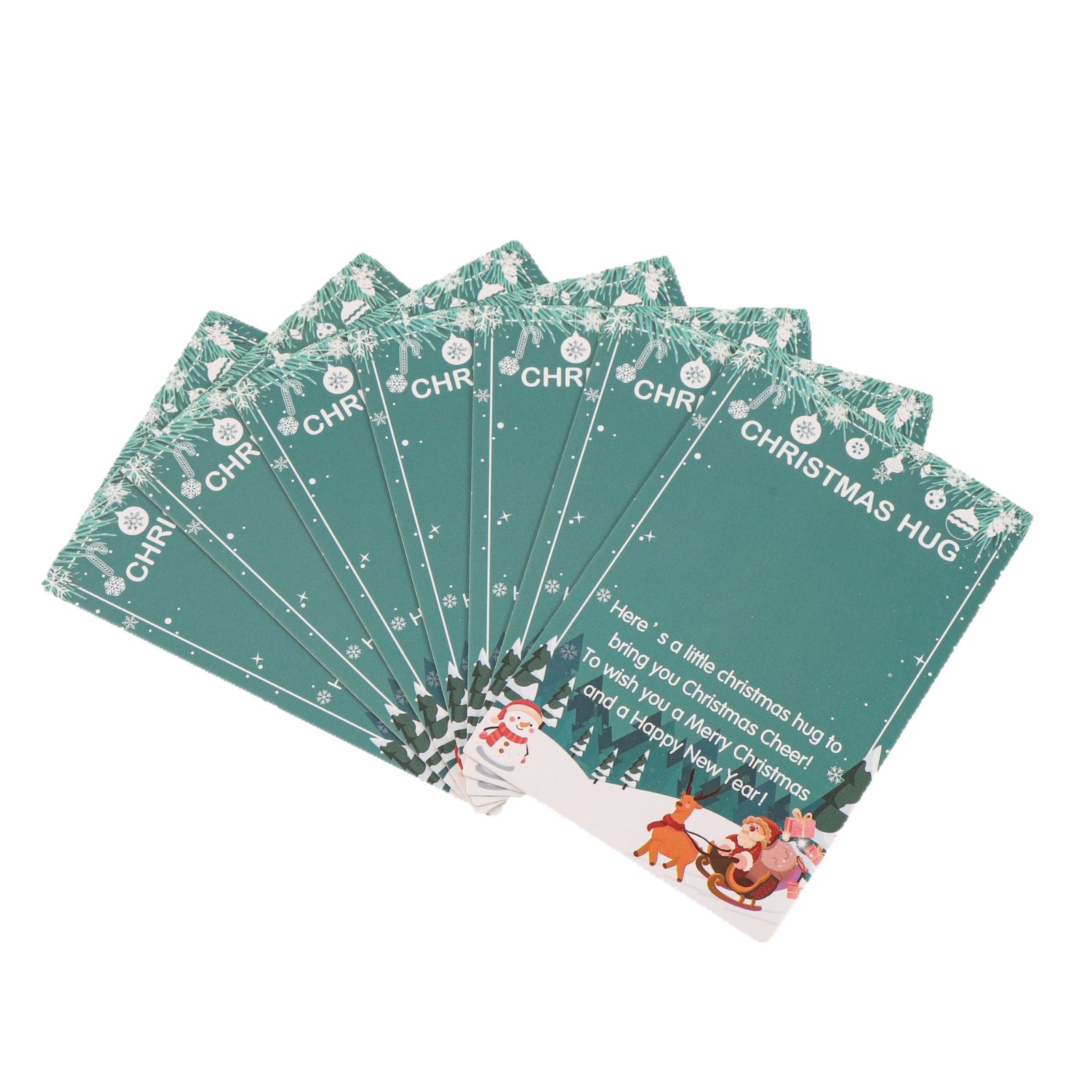 Navidad transfronteriza muñeco de nieve alce tarjeta de felicitación joyería GHREAMES HUG tarjeta de joyería tarjeta de embalaje cartón de papel tarjeta de visualización