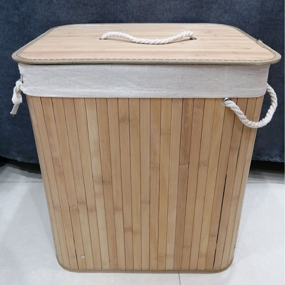 Foldable Storage Bucket Bamboo Storage Basket Storage Basket Laundry Basket Dirty Clothes Basket Dirty Clothes Basket