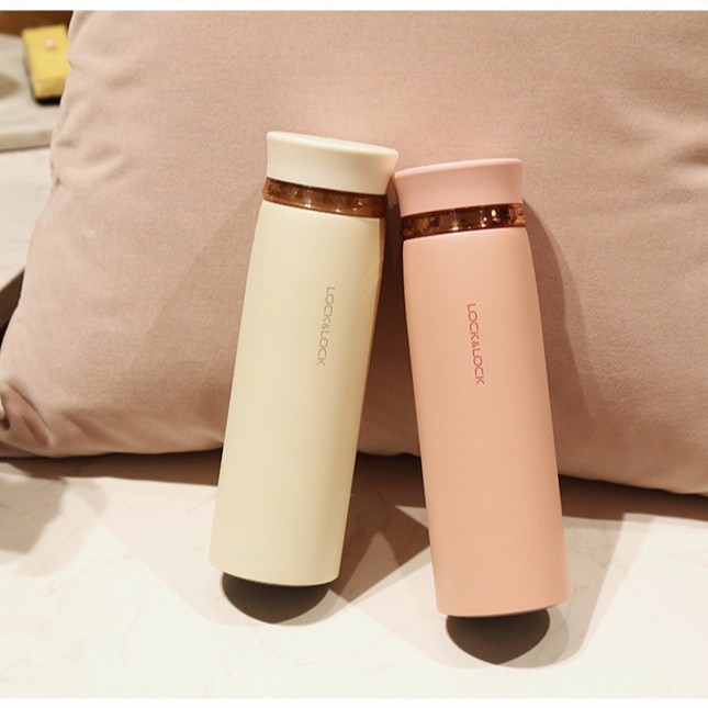乐扣保温杯超轻量LHC4131企业采购礼品刻字杯子男女304杯子450ml