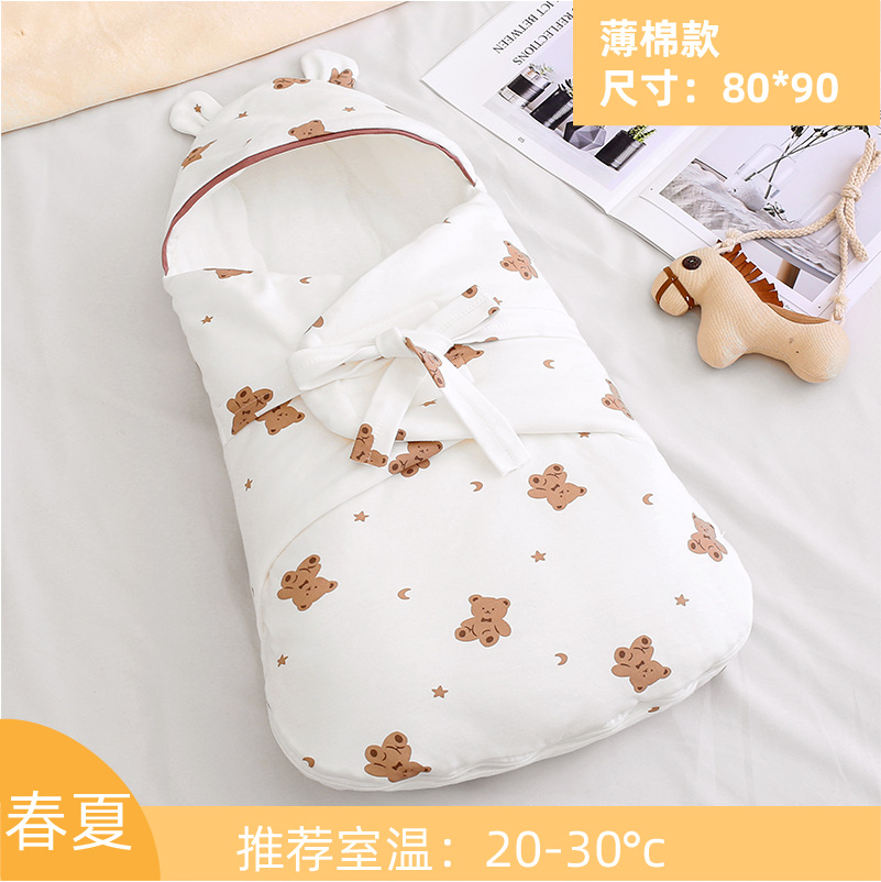 [얇은 면 스타일] 스타베어 80*90 (0-8개월)