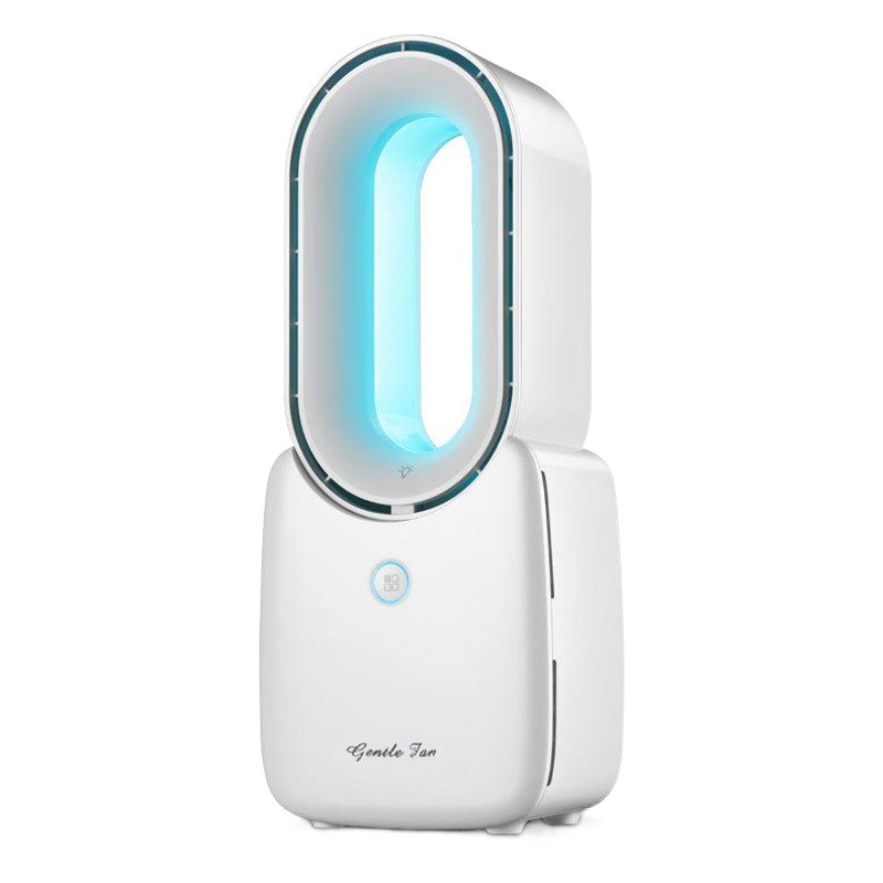 Ventilador sin aspas transfronterizo, recargable por USB, portátil, silencioso, pequeño, para oficina, escritorio, hogar, creativo.