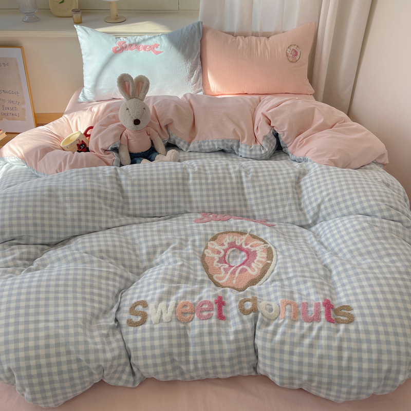 도넛블루그리드 [매우 부드럽고 왁시하며 알몸으로 잘 수 있음]