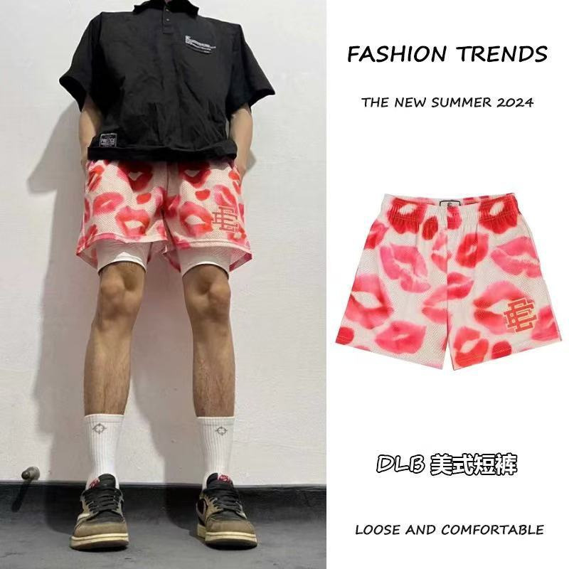 Beach Shorts Floral Shorts Men Summer Casual Home Sleep Shorts Quick-Dry Swimming Shorts Water-Resistant Loose Trendy Brand Large Shorts