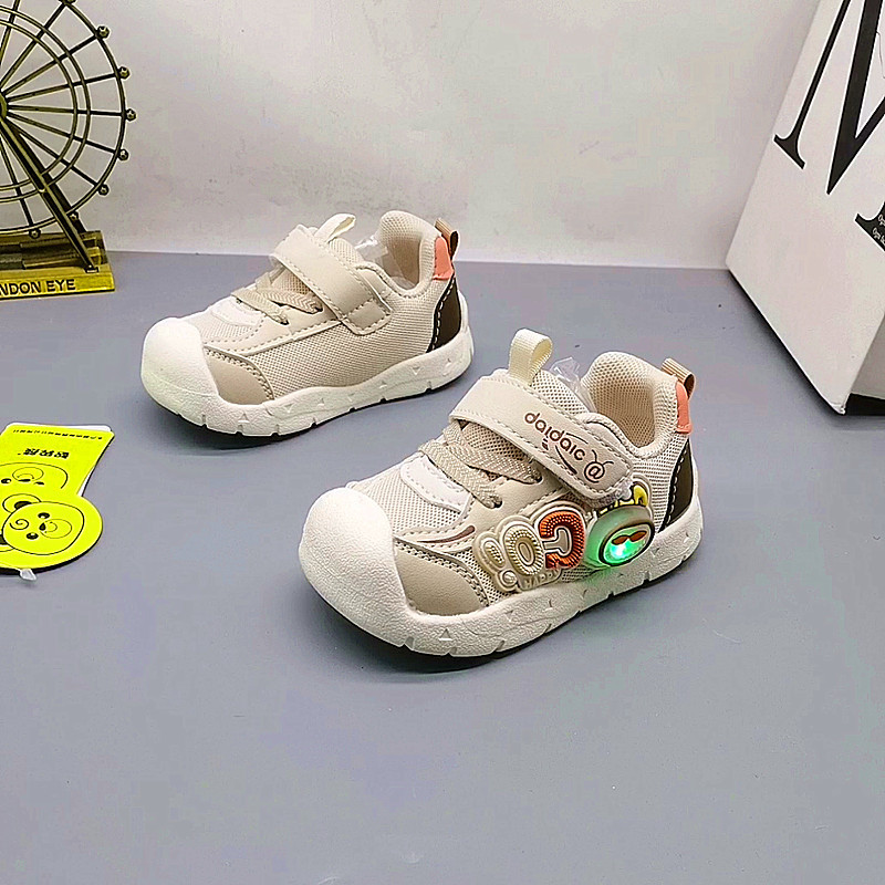 Doble red 22 - 26 zapatos para bebés antideslizantes, bebés de 1 - 3 años, zapatos para bebés, zapatos de suela suave, zapatos transpirables para niños