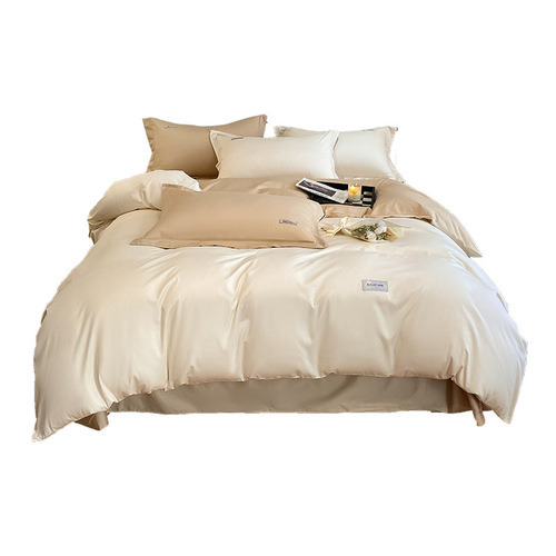 160 count long-staple cotton pure cotton four-piece bed set 100 cotton light luxury luxury bed sheet quilt cover bed sheet bedding