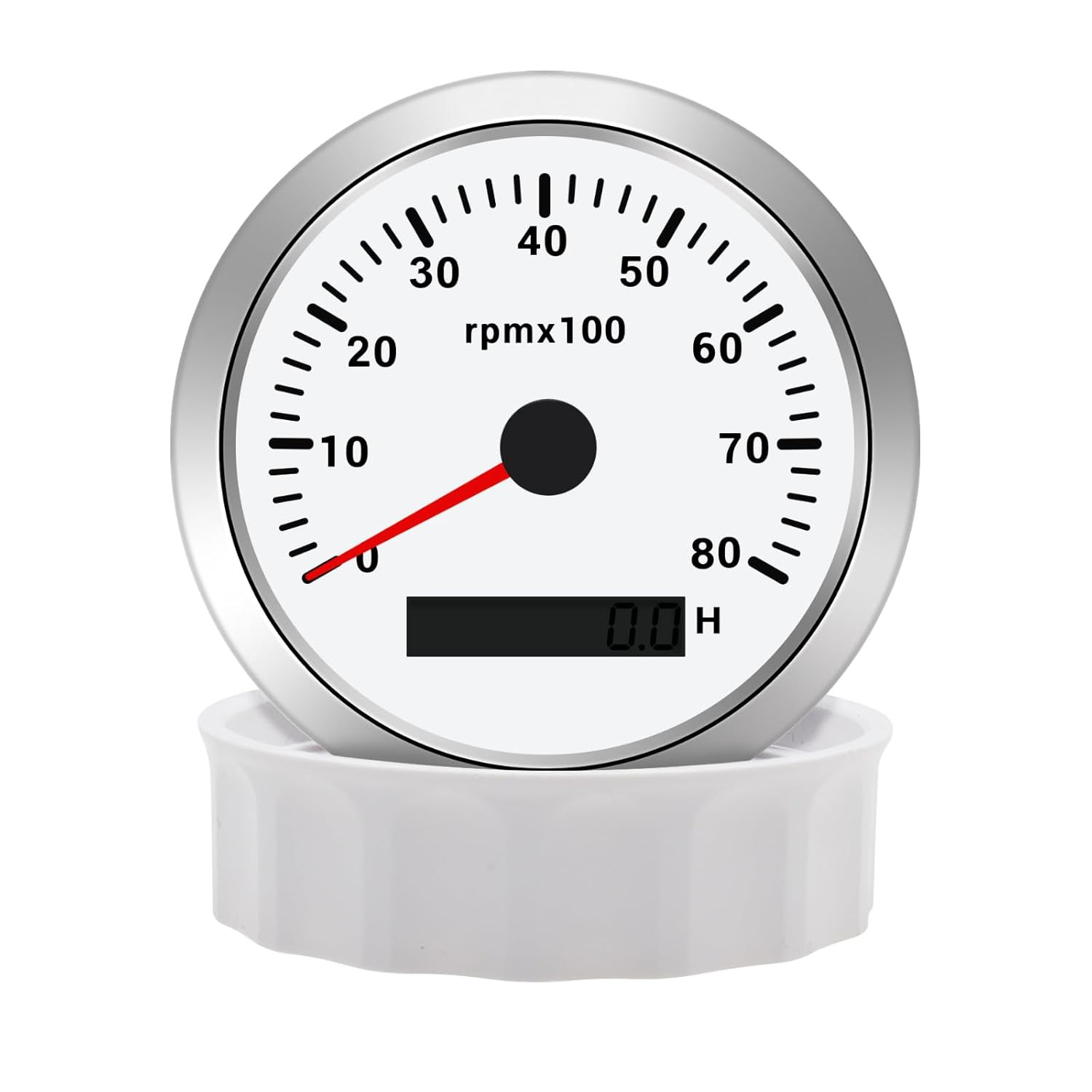 Gasoline engine timer tachometer for marine and automotive use, high-precision DC motor-type engine 85mm dashboard instrument