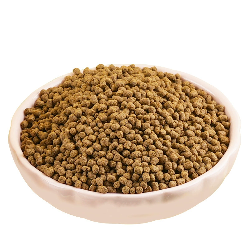 Koi fish feed goldfish Lanshou fish food household ornamental fish general nutrition special fish food non-turbid water granular type