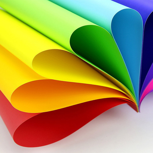Wholesale 4K Art Color Cardstock Pure Wood Pulp Paper Children DIY Handicraft Origami Cutting Wrapping Paper Painting Cardstock