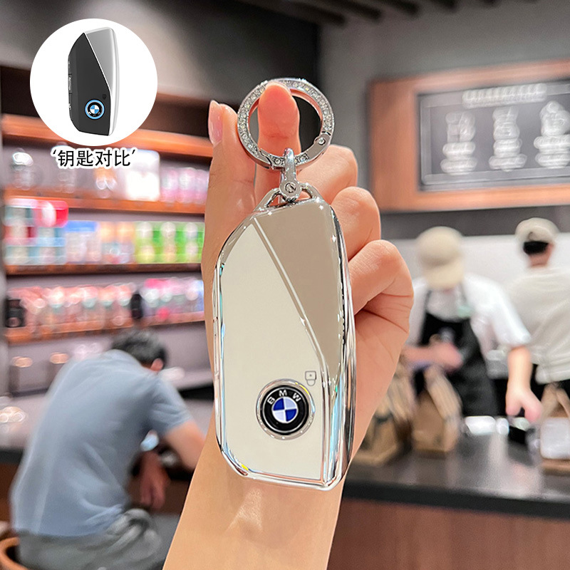 C타입 [실버 엣지 화이트] 싱글 쉘 + 다이아몬드 반지