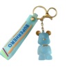 Bow tie, cartoon keychain, car keys for elementary school students, backpack accessory for beloved, with little bears