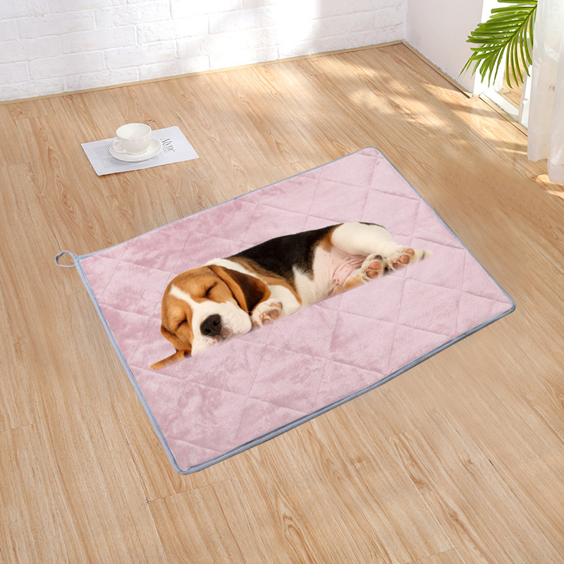 Estera del animal doméstico engrosada Otoño e Invierno antideslizante gato estera del perro Four Seasons universal anti-stick de piel caliente estera del perro