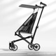 Grid black aluminum alloy + awning [large model for 1-6 years old]