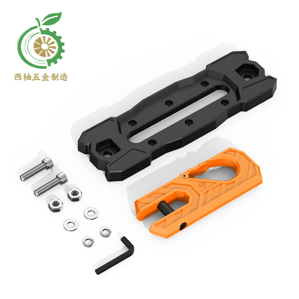 Birds Returning to the Nest Fixed Winch Hook Rope Guide Trailer Hook Wrangler Tank Modification Parts Wrangler
