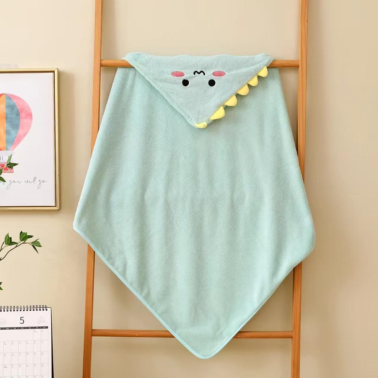 Capa para niños de lana de coral, toalla de baño para recién nacidos, envoltura cuadrada para bebés, sujetador para niños, cabello lacio