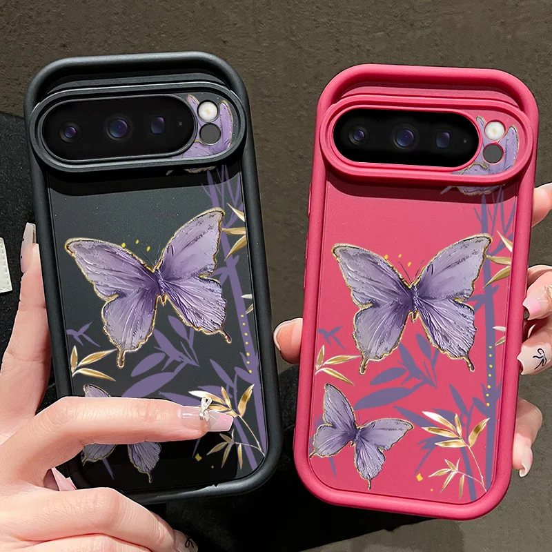Bamboo Forest Purple Butterfly 10 is suitable for Google Pixel 9 Pro…