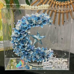 情人节月亮有钱花花束手工材料包创意七夕送男女朋友生日