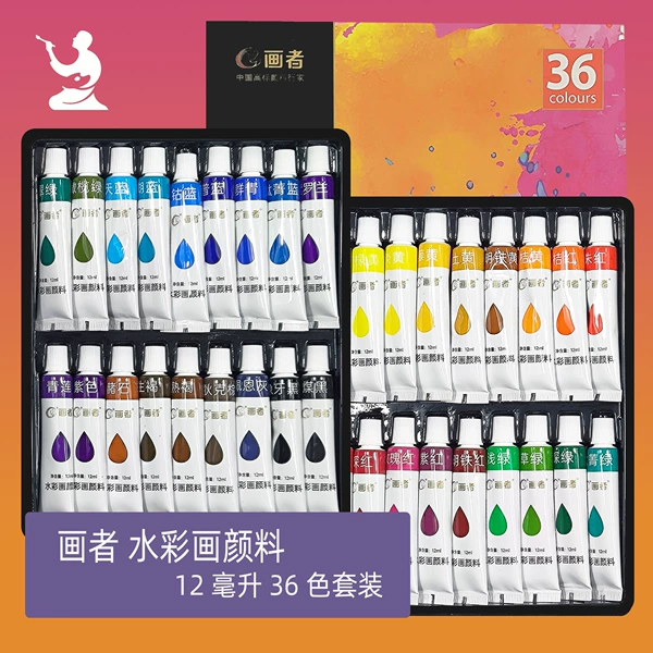 36 colors, 12 ml