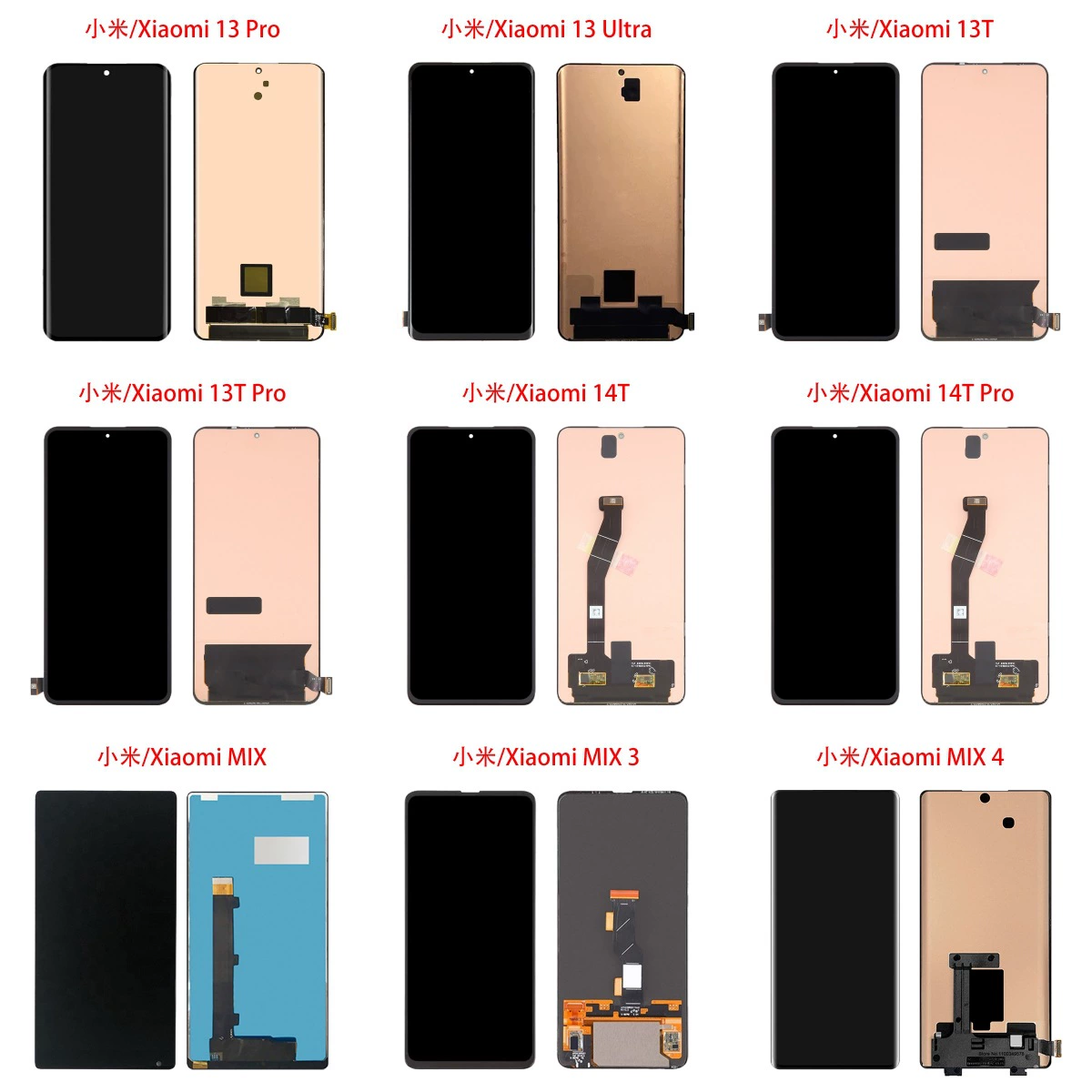Подходит для Xiaomi 10 11 Lite 12Pro 13 14 сборка экрана мобильного телефона сенсорный дисплей