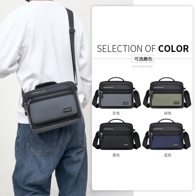 capacious one-shoulder bag for traveling