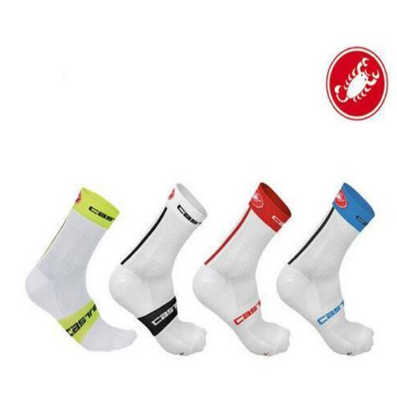 New Four Color Scorpion Men and Women Riding Socks Bicycle Socks Sports Socks Breathable Sweat Absorbing Running Socks