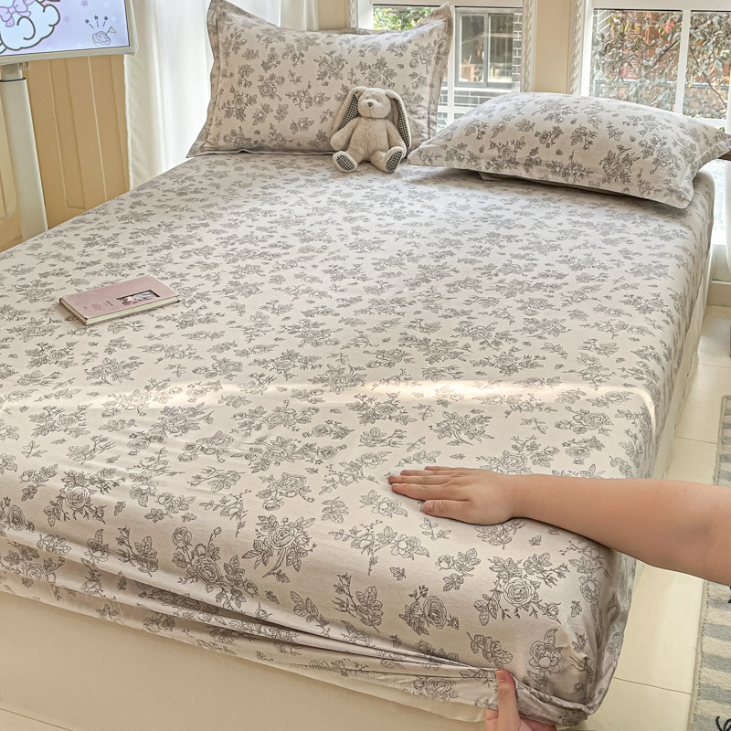 2025 nueva sábana de algodón 100 funda protectora de colchón de invierno de algodón puro 2024 nueva funda de colchón para niños 2