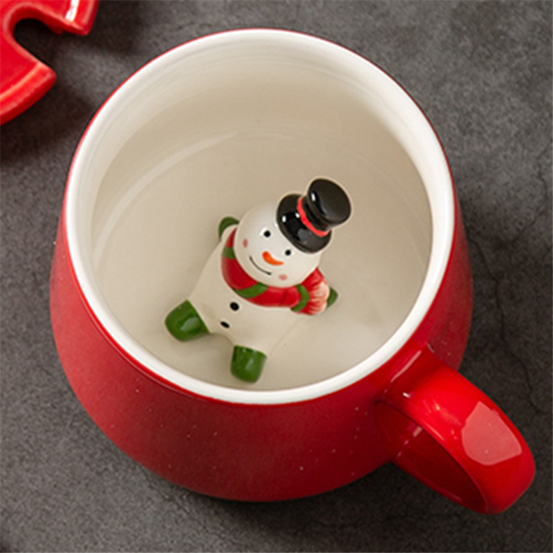 Red Cup Snowman
