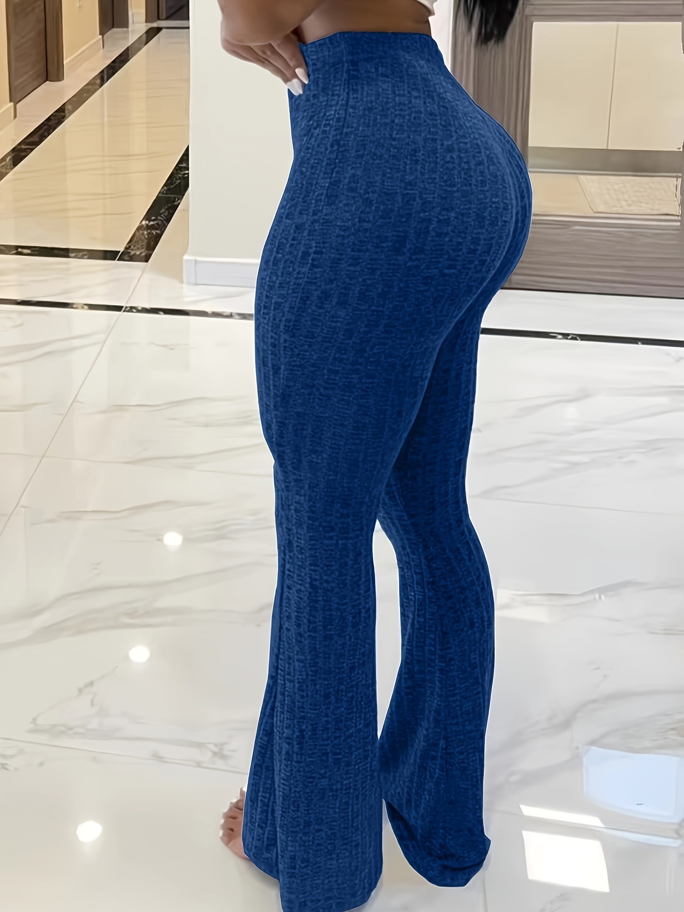 203g Weight Full Length Pants Length Polyester Fabric Type High Waist Waist Line Leggings Pants Type Micro-Elastic Elasticity Fitness, Yoga Occasion Slim Fit Type Solid Color Pattern Winter, Spring, Autumn Season Women's Gender Streetwear, Sport Style Style Women's Streetwear Sport Style Solid Color Polyester Active Bottoms Leggings 15