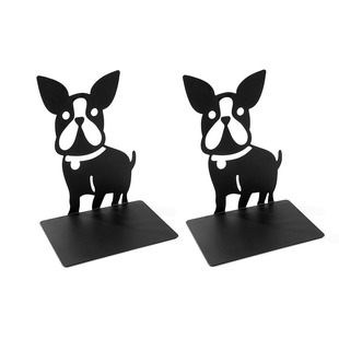 Popular Dog Bookend Metal Crafts Household Supplies Cross-Border E-Commerce Bookshelf Shar-Pei Student Desk Supplies