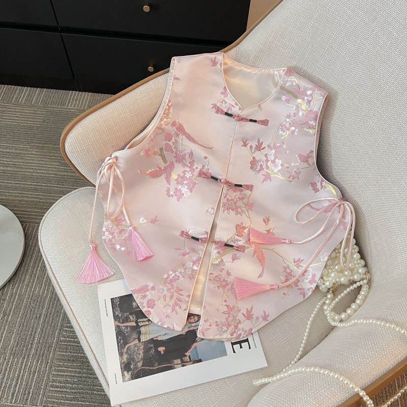 Silk spring vest