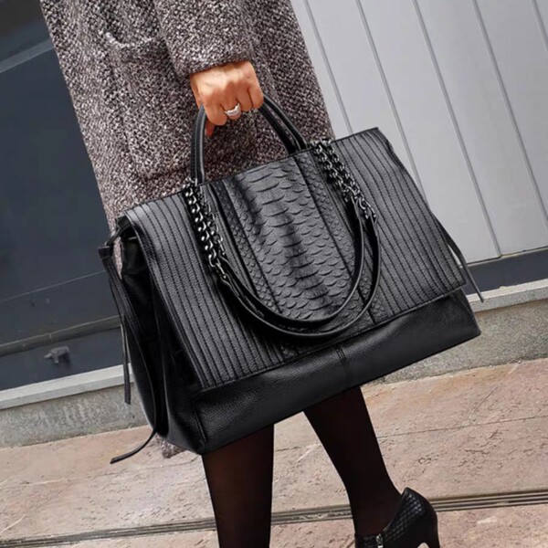 capacious one-shoulder bag