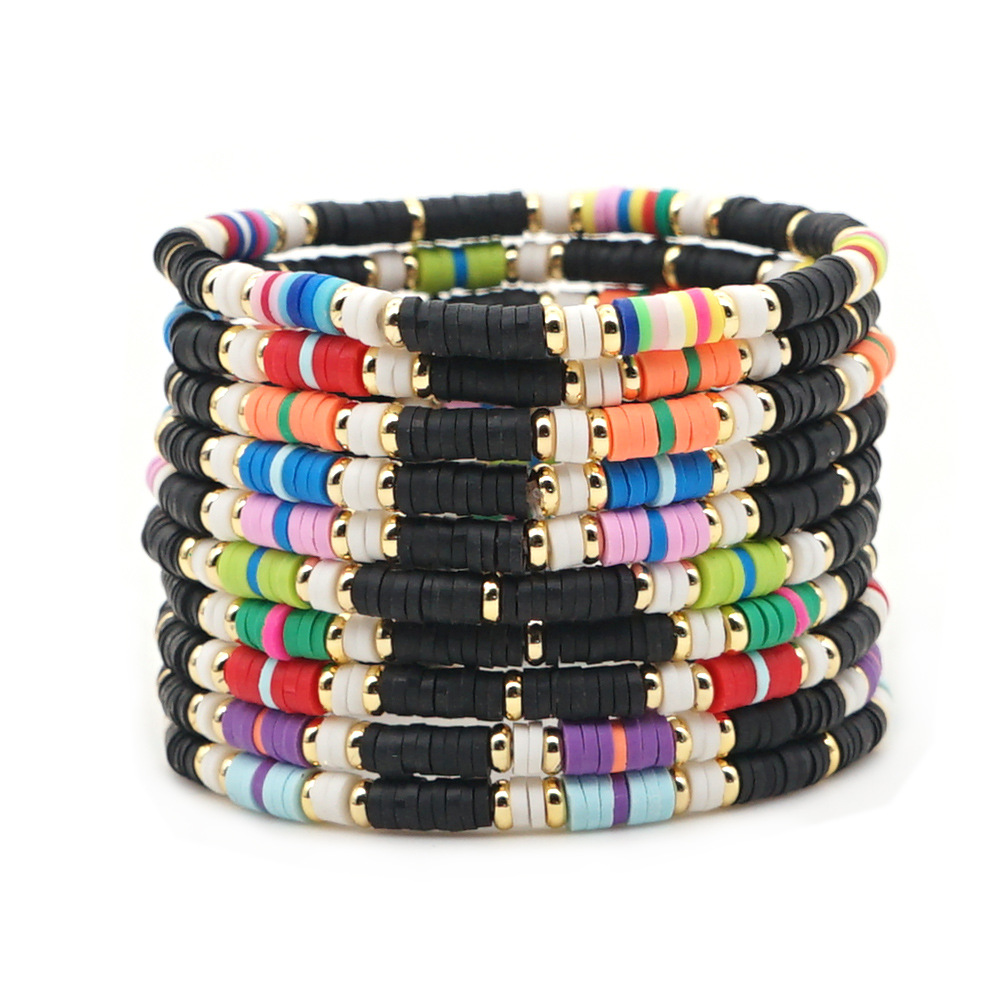 Bohemian Colorful Multi-layered Bracelet display picture 25