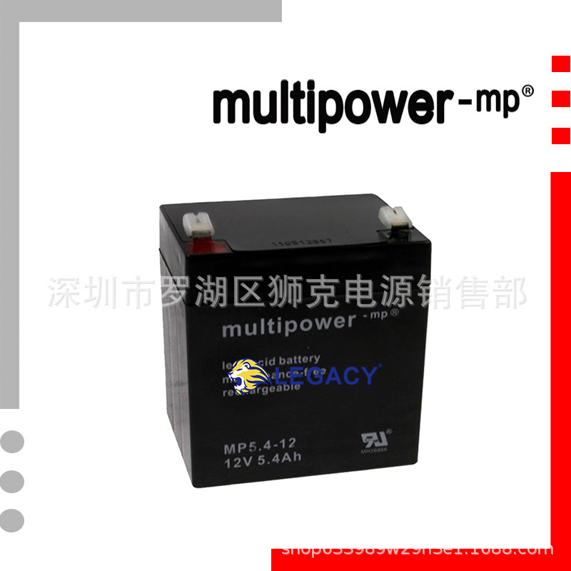 德国MULTIPOWER蓄电池MP5-12  12V5AH工业零部件、电站电源