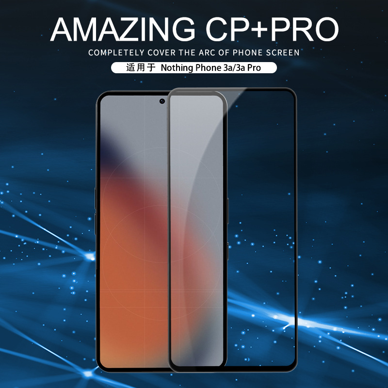 NILLKIN Aplicable a Nothing Phone 3a Pro Película para teléfono móvil Cubierta completa Película de vidrio templado a prueba de explosiones