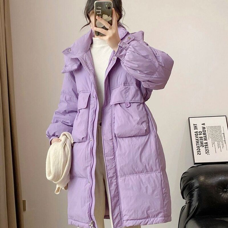 2026 New Model Slim-Fit Down Jacket, Thickened and Warm, Popular Online, Half-Button Long Style, Factory Direct Wholesale 2026 New Model Slim-Fit Down Jacket, Thickened and Warm, Popular Online, Half-Button Long Style, Factory Direct Wholesale
