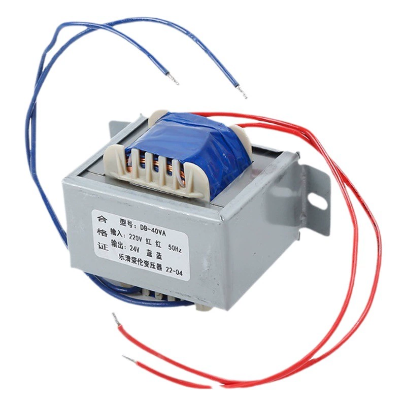 Трансформатор EI66 корпусного типа, 40 Вт, низкочастотный силовой трансформатор, малый трансформатор, 220В/380В на 6В/9В/12В