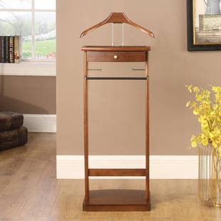 American solid wood floor office suit hanger simple clothes bedroom modern living room home coat rack wholesale