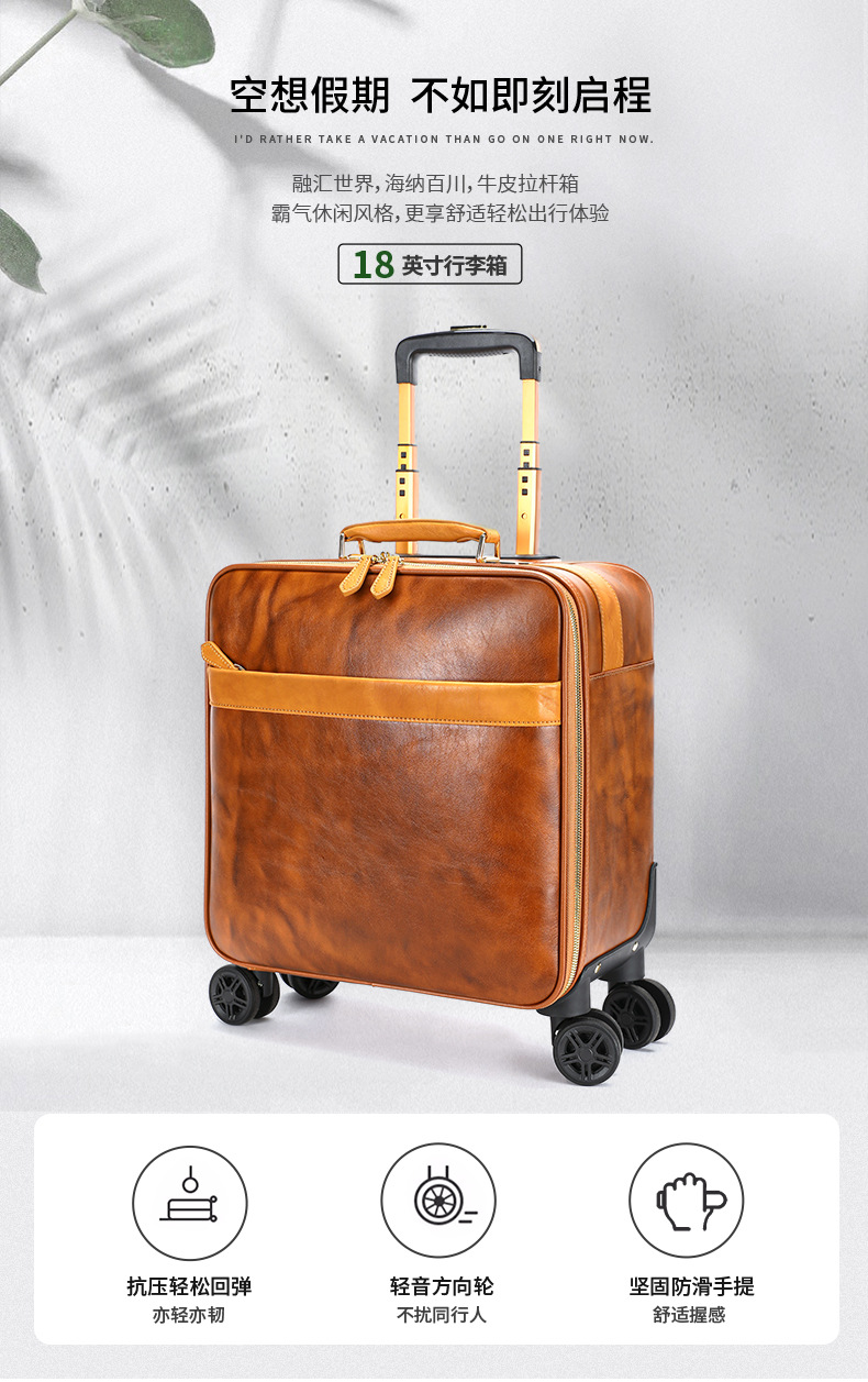 真皮旅行箱