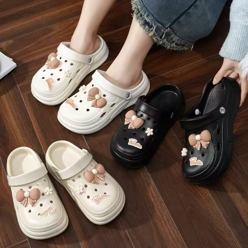 Pantuflas de Plataforma con Agujeros de EVA Antideslizantes para Verano