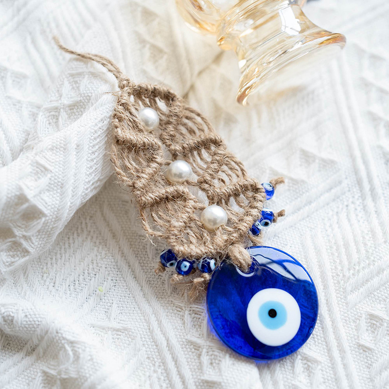 Cross-border foreign trade evil eye pendant Turkey Greek blue eye glass pendant Wall decoration