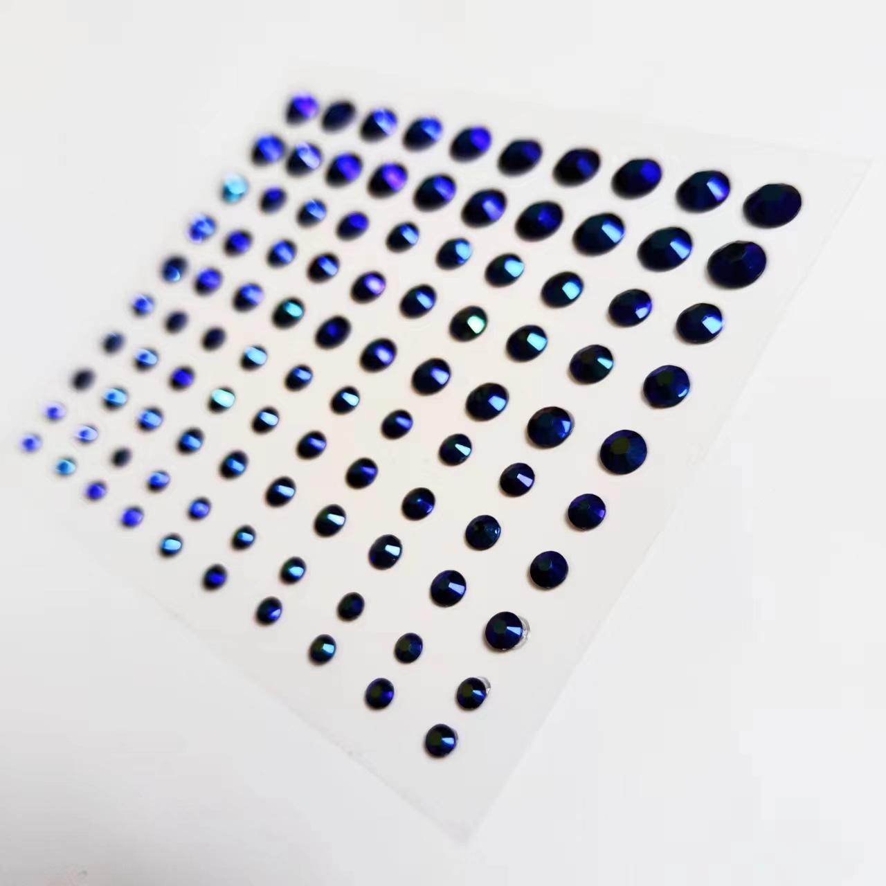 Diamante pegatinas diamante pegatinas creativo DIY ceja cara diamante maquillaje rhinestone cara decoración lágrima diamante color ojo maquillaje Rhinestone