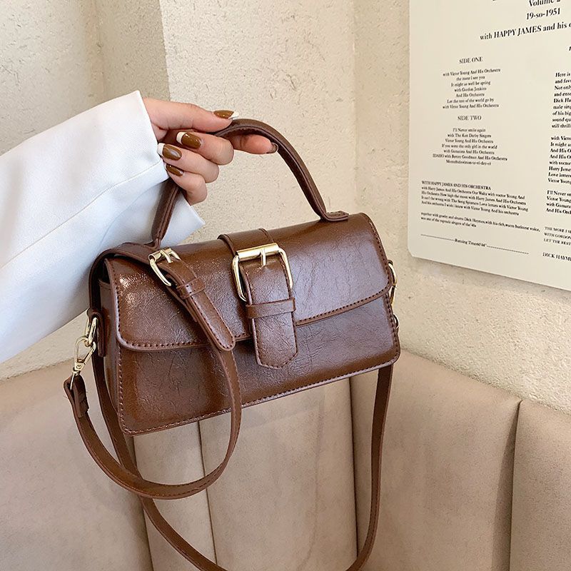 French Niche Women's Underarm 2025 New Trendy Fashion Retro Small Square Versatile Ins Shoulder Crossbody Bag_voghion.com