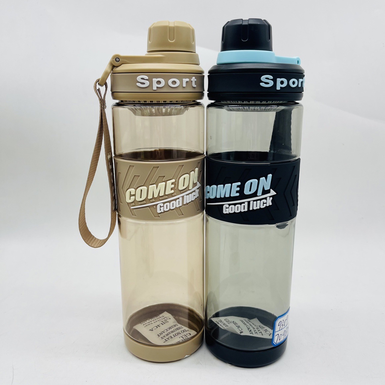 Chengfeng nueva taza de plástico deportivo taza espacial de acondicionamiento 650ml taza de plástico portátil para hombres hervidor botella de agua directa